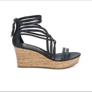 Kollaburra by Ugg Aviana cork wedge strap sandals